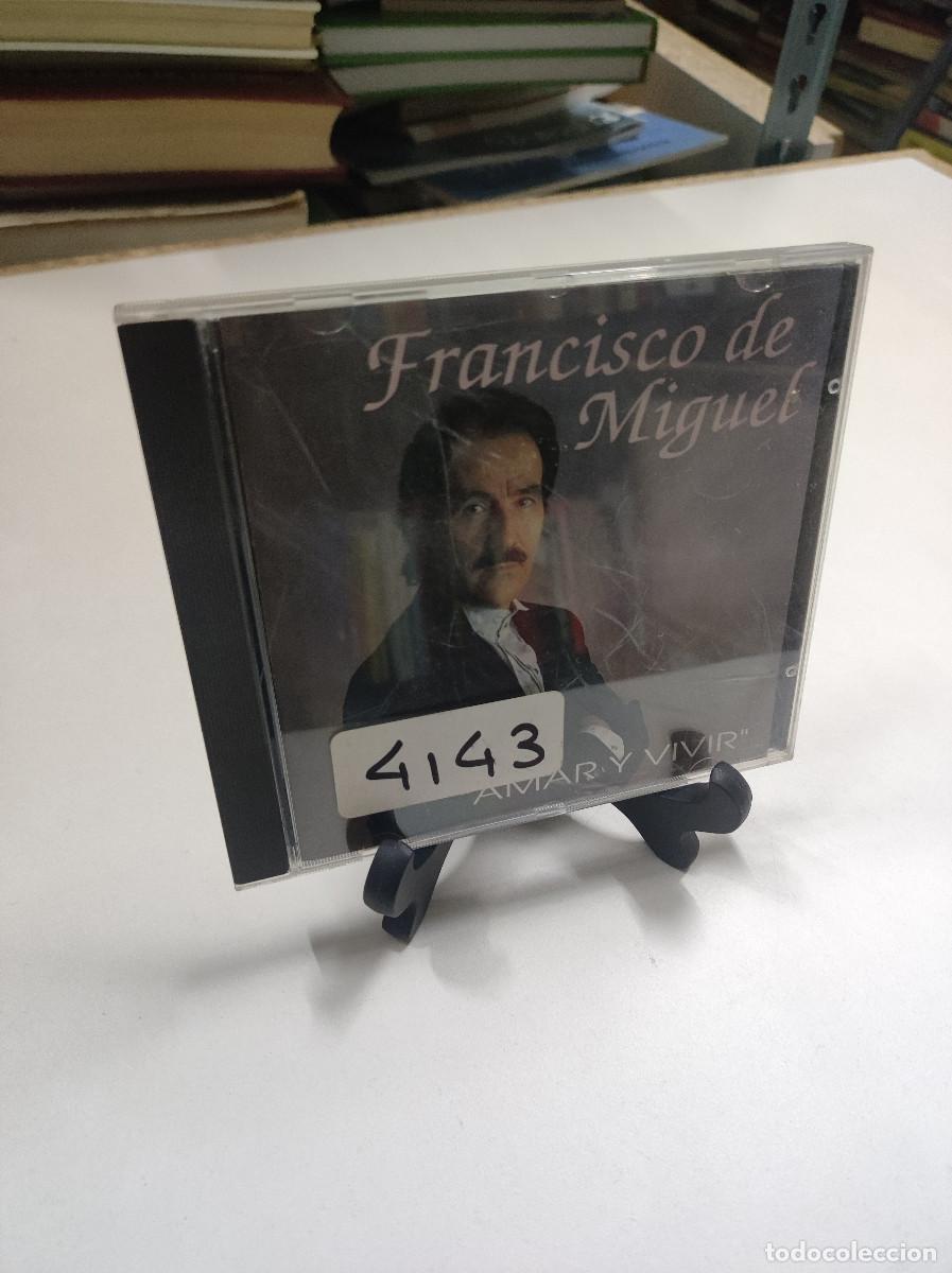 CDs de m&uacute;sica: FRANCISCO DE MIGUEL AMAR Y VIVIR - Foto 1