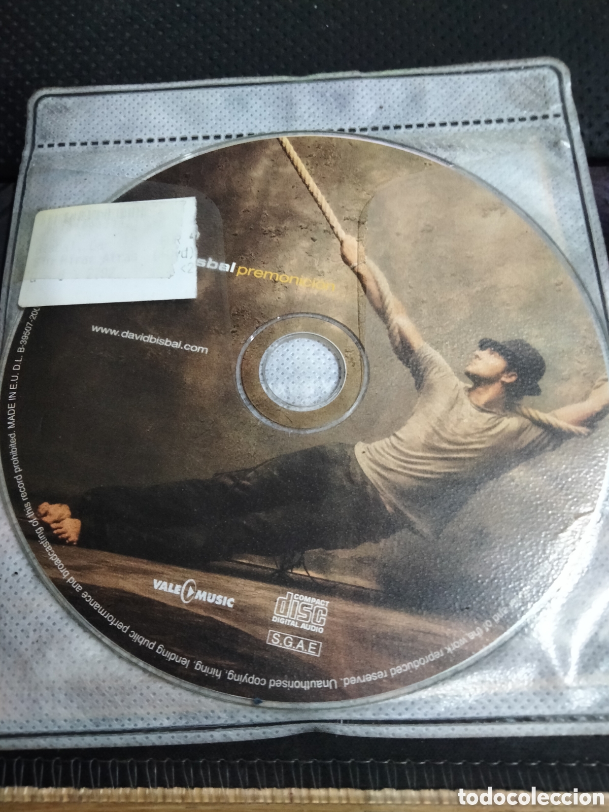 CDs de m&uacute;sica: Cd David Bisbal premonici&oacute;n -503 (disco solo) - Foto 2