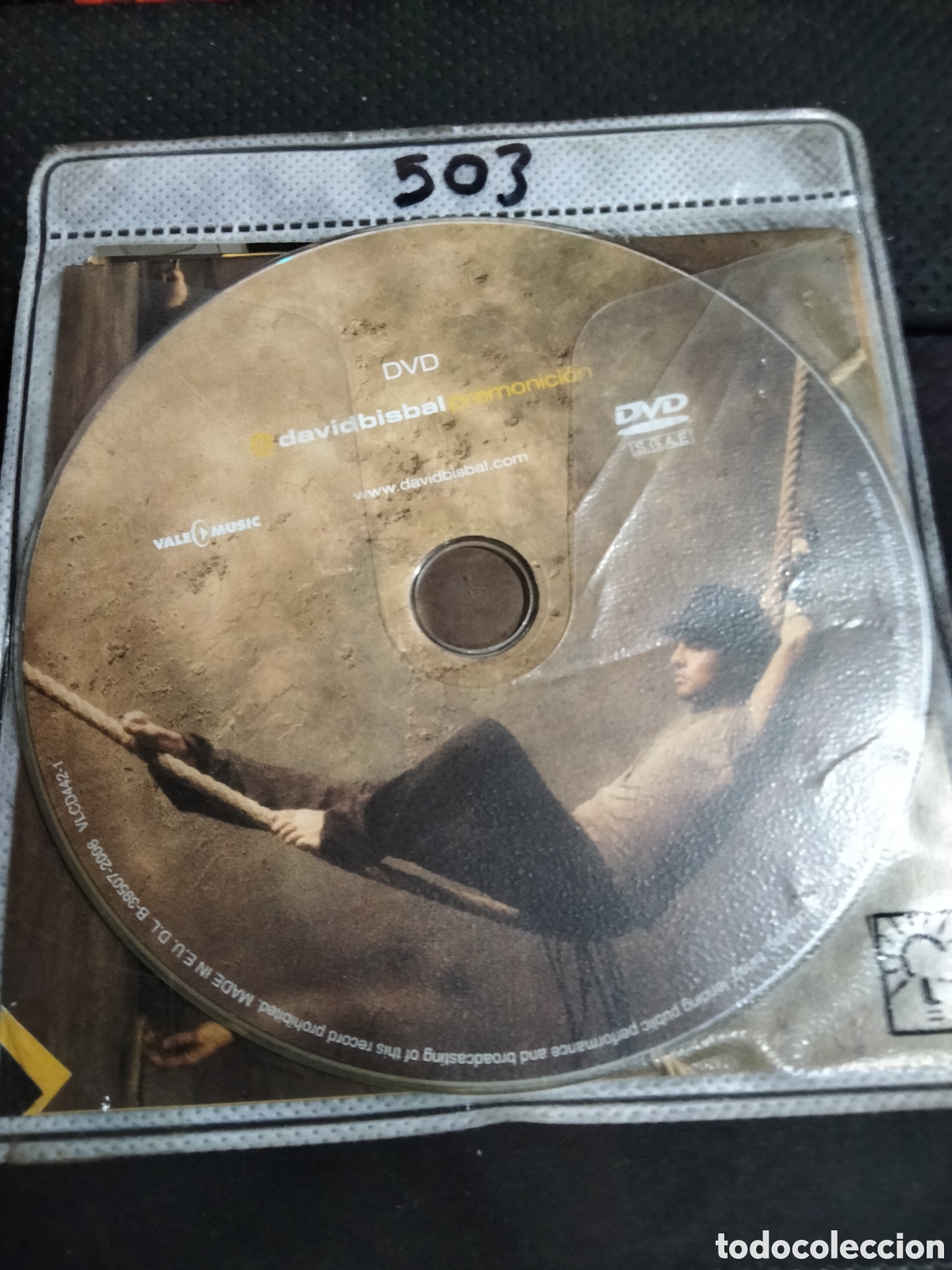CDs de m&uacute;sica: Cd David Bisbal premonici&oacute;n -503 (disco solo) - Foto 1
