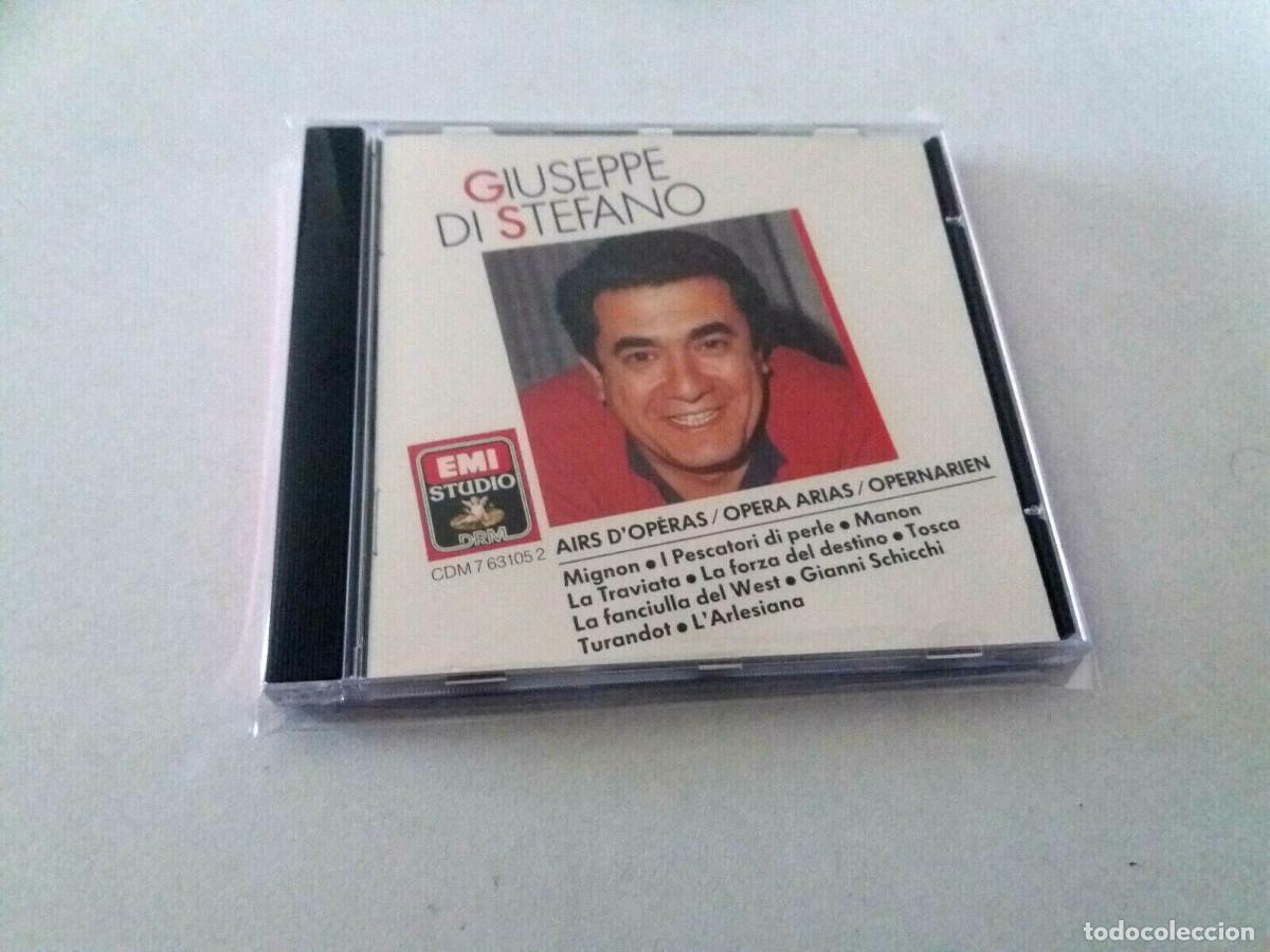 CDs de m&uacute;sica: GIUSEPPE DI STEFANO &rdquo;OPERA ARIAS&rdquo; CD 18 TRACKS COMO NUEVO - Foto 1