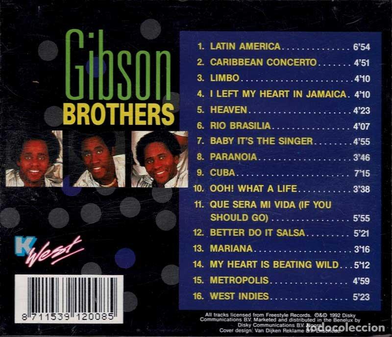 CDs de m&uacute;sica: Gibson Brothers - Hits. CD - Foto 2