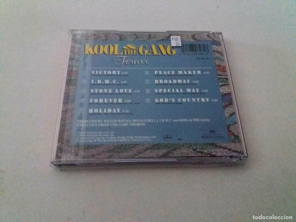 CDs de m&uacute;sica: KOOL & THE GANG &rdquo;FOREVER&rdquo; CD 9 TRACKS - Foto 2