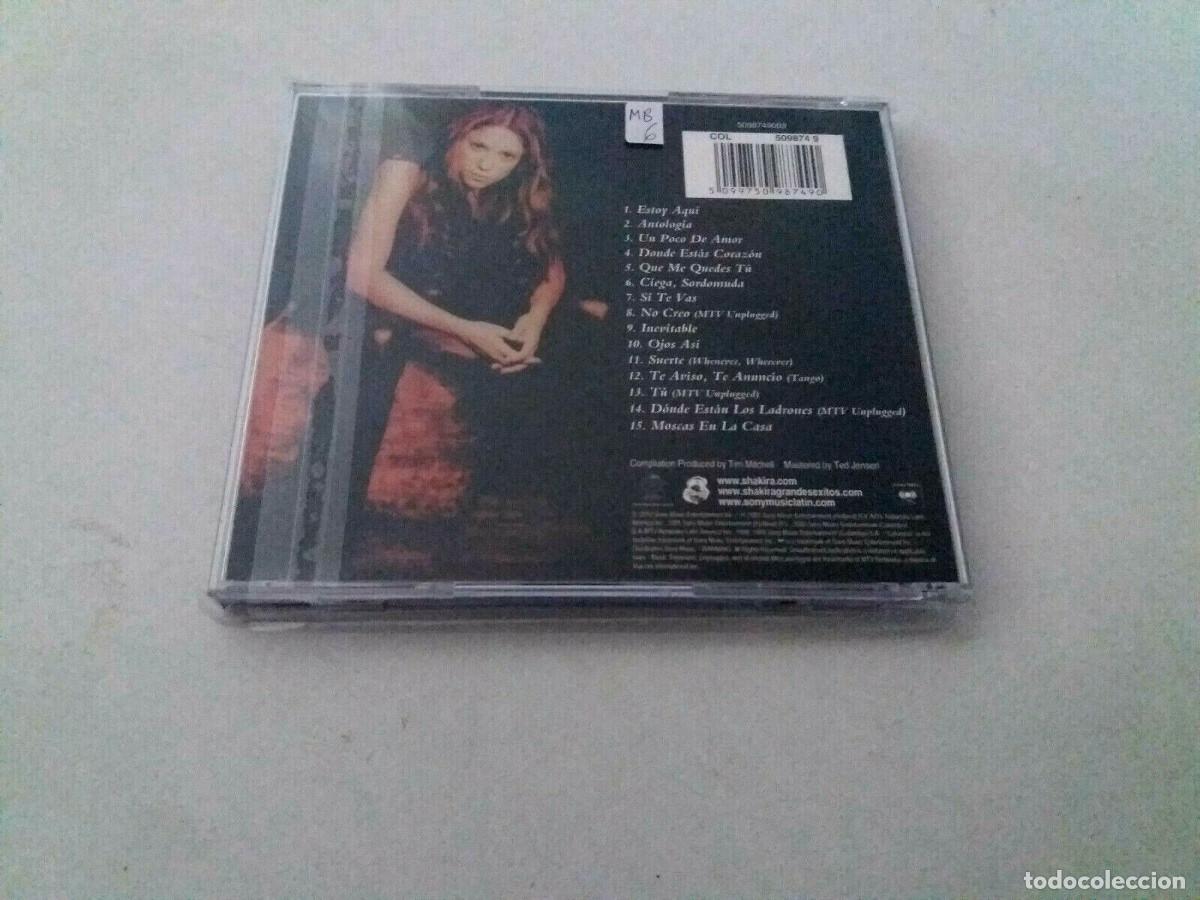 CDs de m&uacute;sica: SHAKIRA &rdquo;GRANDES EXITOS&rdquo; CD 15 TRACKS - Foto 2