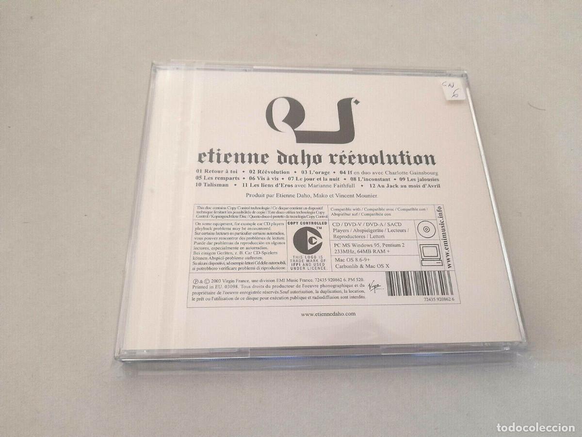 CDs de m&uacute;sica: ETIENNE DAHO &rdquo;REEEVOLUTION&rdquo; CD 12 TRACKS COMO NUEVO - Foto 2