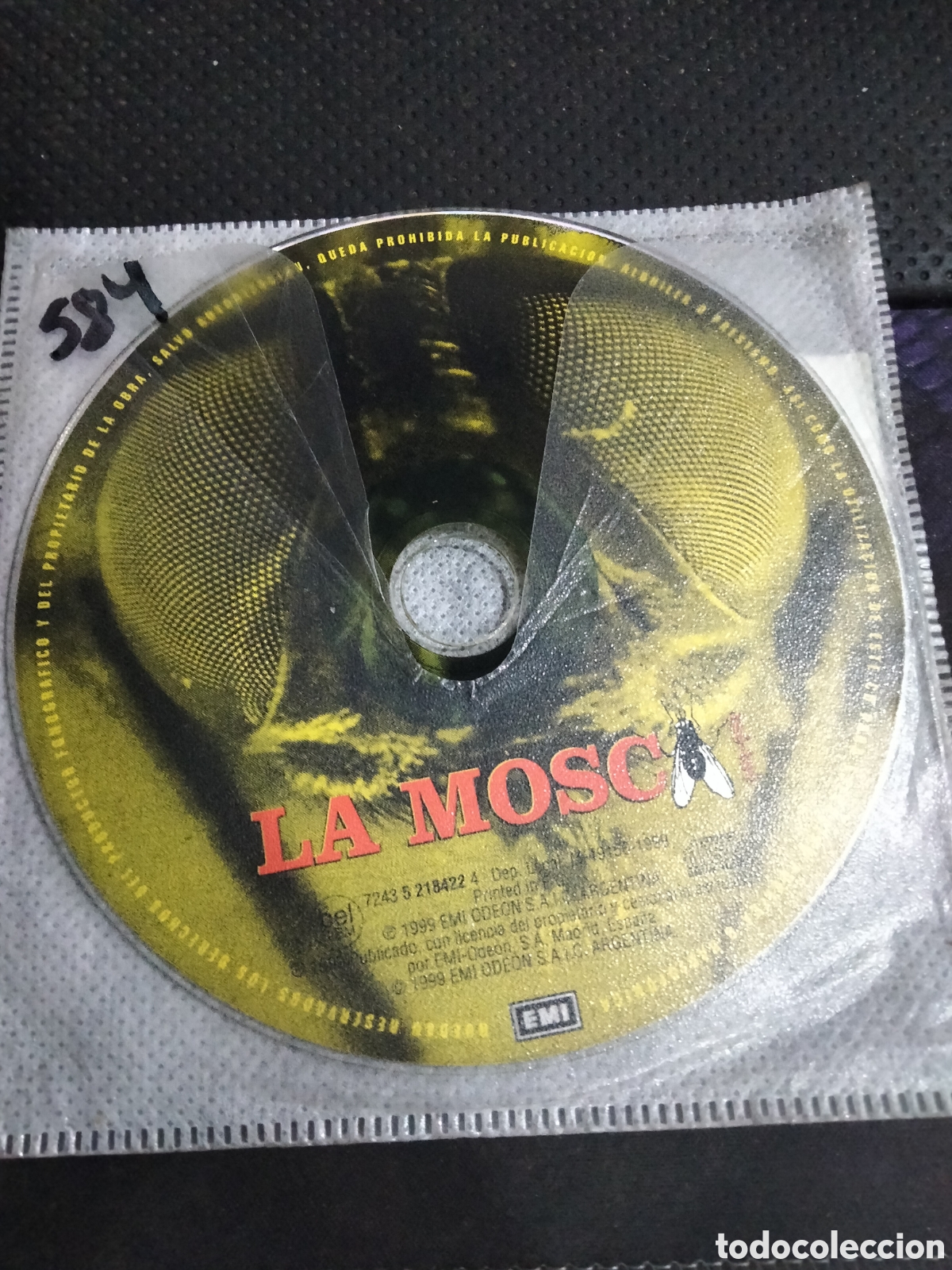 CDs de m&uacute;sica: CD la mosca -584 (disco solo) - Foto 1