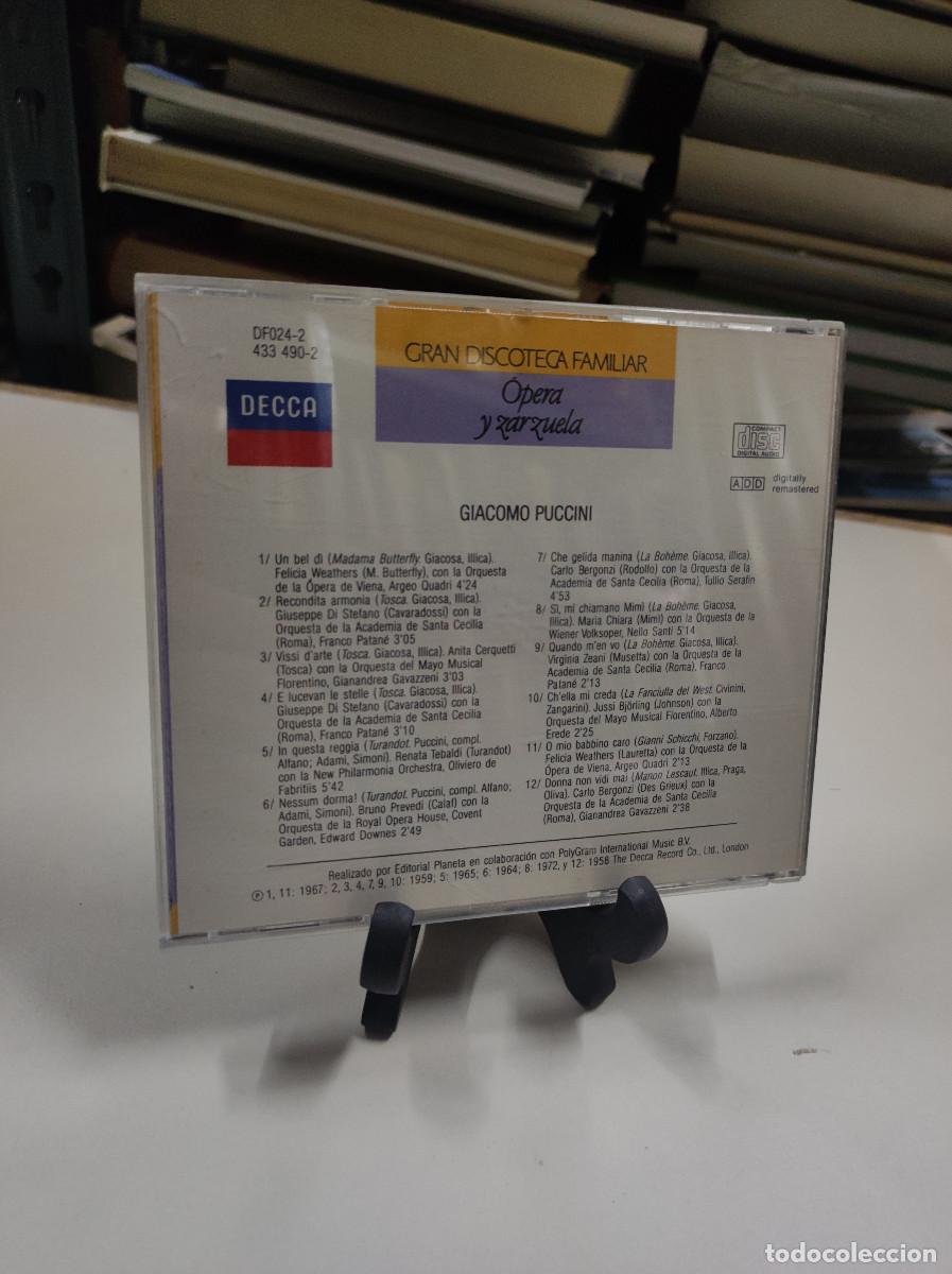 CDs de m&uacute;sica: Giacomo Puccini &ndash; Arias - Foto 2