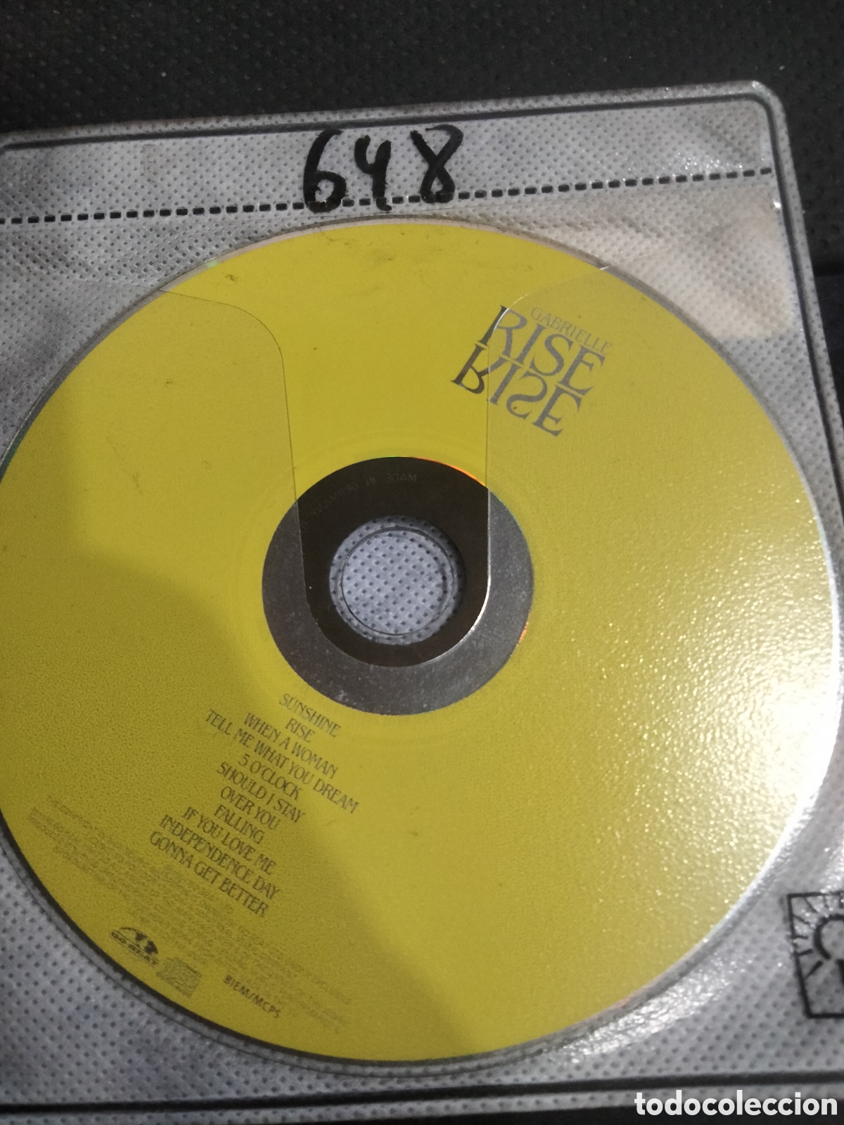 CDs de m&uacute;sica: Cd gabrielle rise -648 (disco solo) - Foto 1