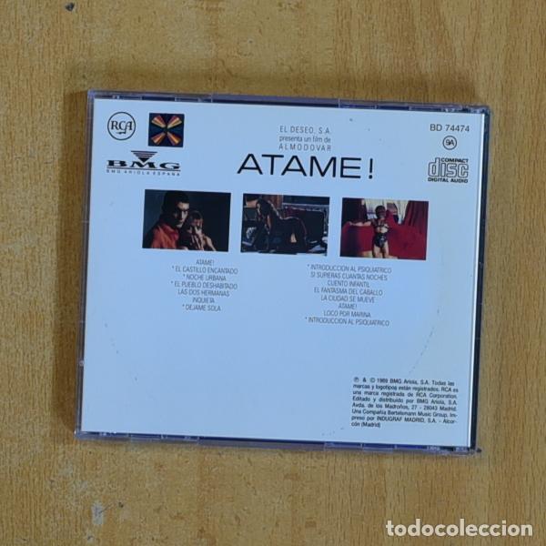 CDs de m&uacute;sica: ENNIO MORRICONE - ATAME - CD - Foto 2