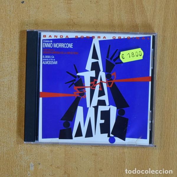 CDs de m&uacute;sica: ENNIO MORRICONE - ATAME - CD - Foto 1