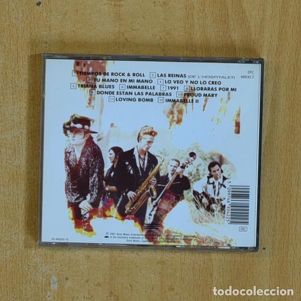 CDs de m&uacute;sica: LOS REBELDES - TIEMPOS DE ROCK & ROLL - CD - Foto 2