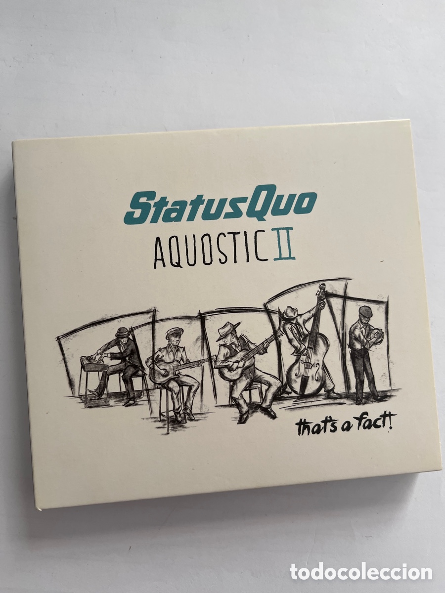 CDs de m&uacute;sica: Status Quo &ndash; Aquostic II : Thats A Fact !-2016-CD - Foto 1