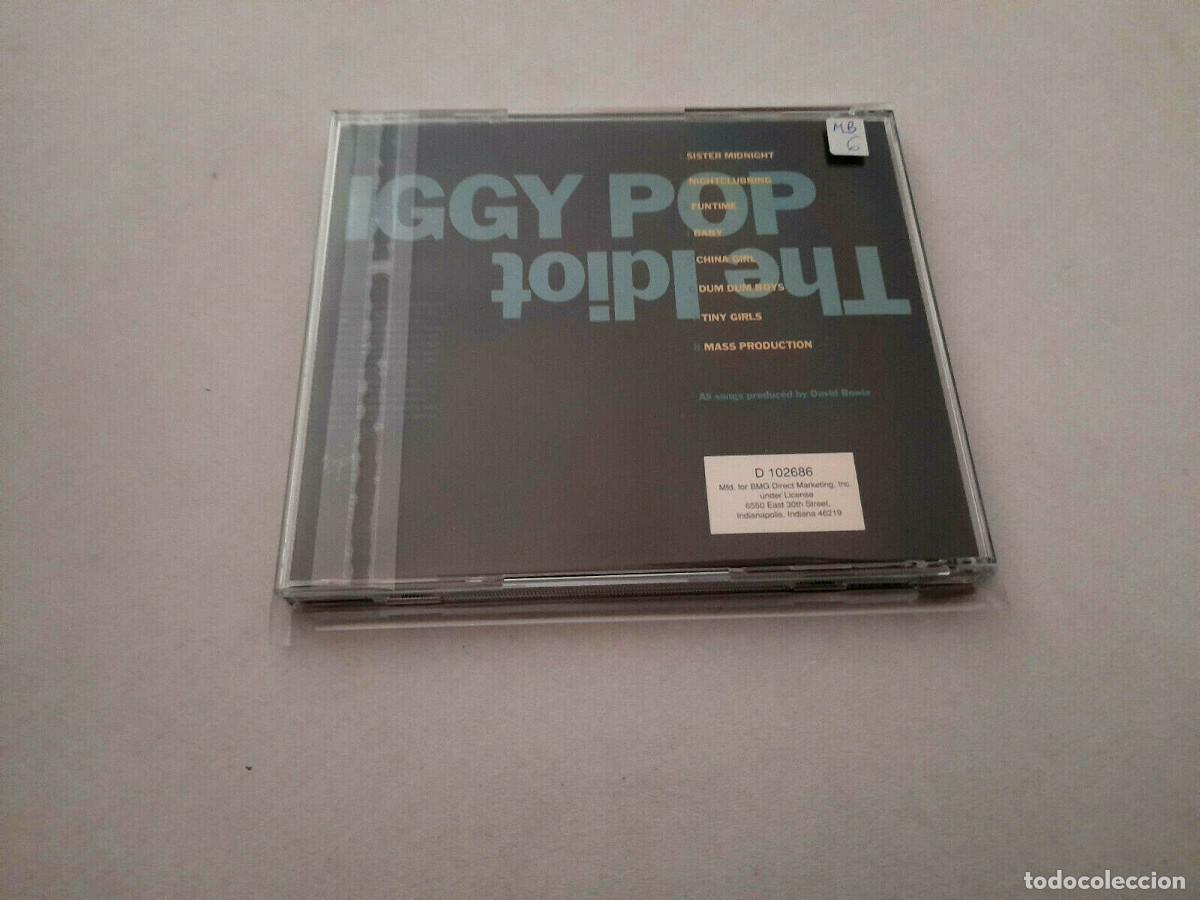 CDs de m&uacute;sica: IGGY POP &rdquo;THE IDIOT&rdquo; CD 8 TRACKS - Foto 2