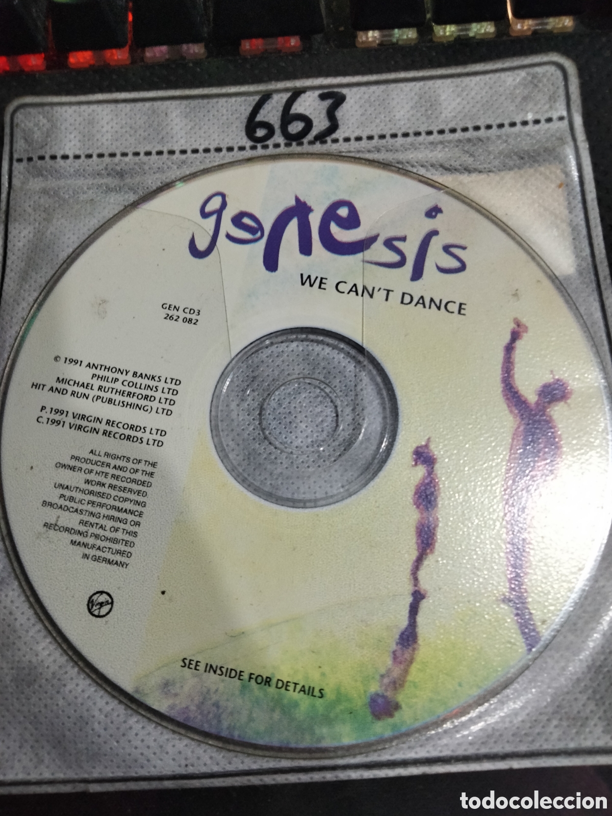 CDs de m&uacute;sica: Genesis we cant dance -663 (disco solo) - Foto 1