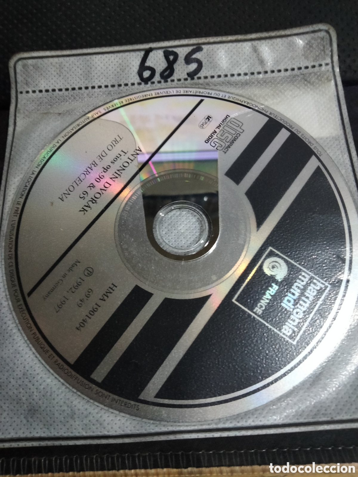CDs de m&uacute;sica: Cd Antonin dvorak -685 (disco solo) - Foto 1