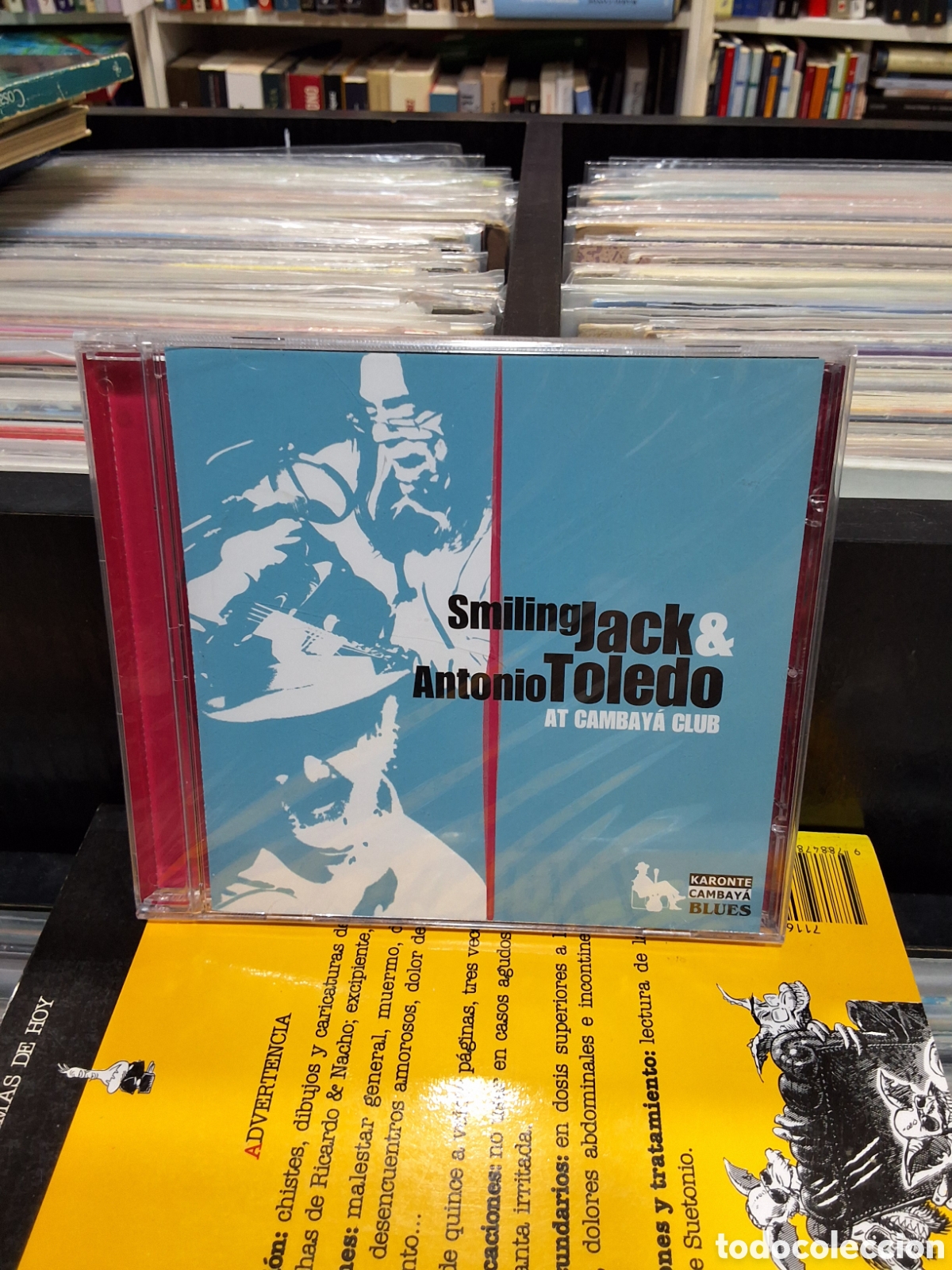 CD de M&uacute;sica: SMILING JACK & ANTONIO TOLEDO - AT CAMBAYA CLUB - BLUES - CD NUEVO PRECINTADO