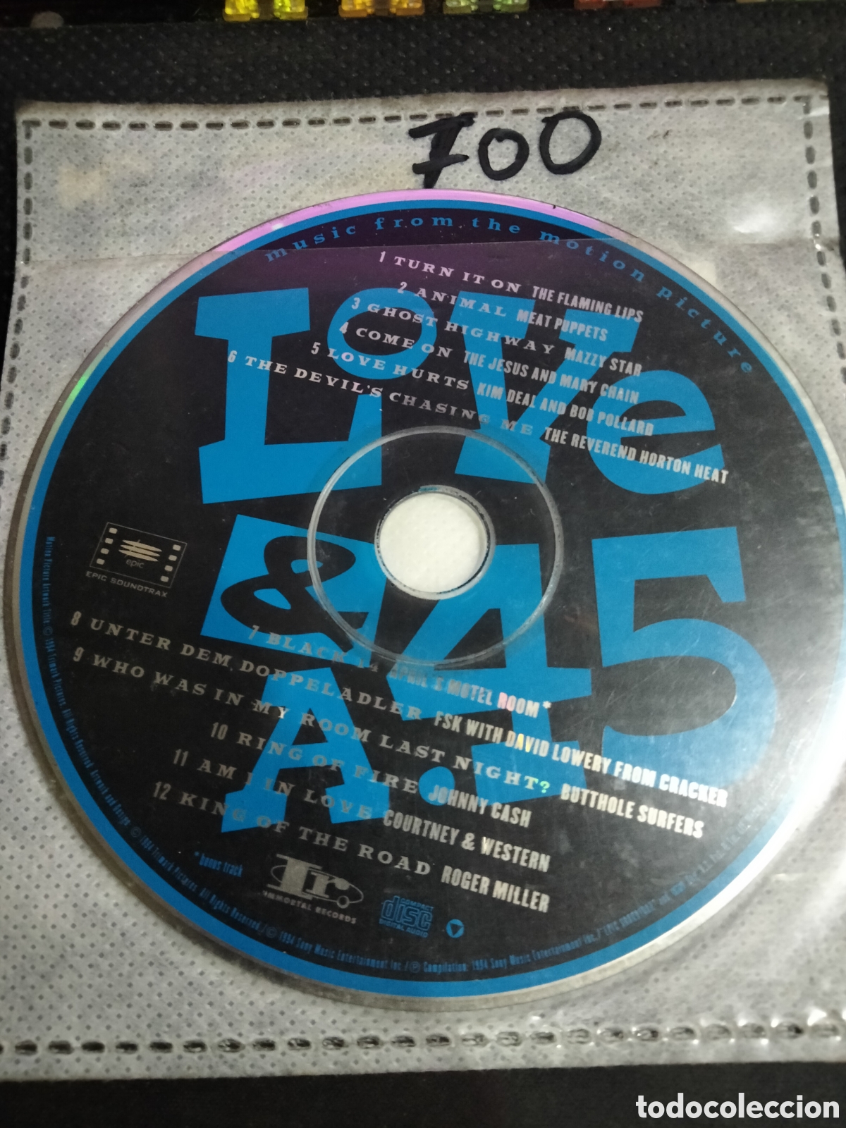 CDs de m&uacute;sica: Cd love & a.45 -700 (disco solo) - Foto 1