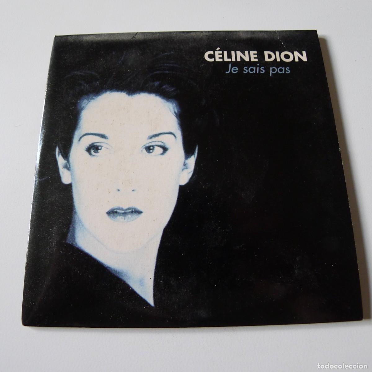 CDs de m&uacute;sica: CELINE DION : JE SAIS PAS CD SINGLE 2 temas - Foto 1