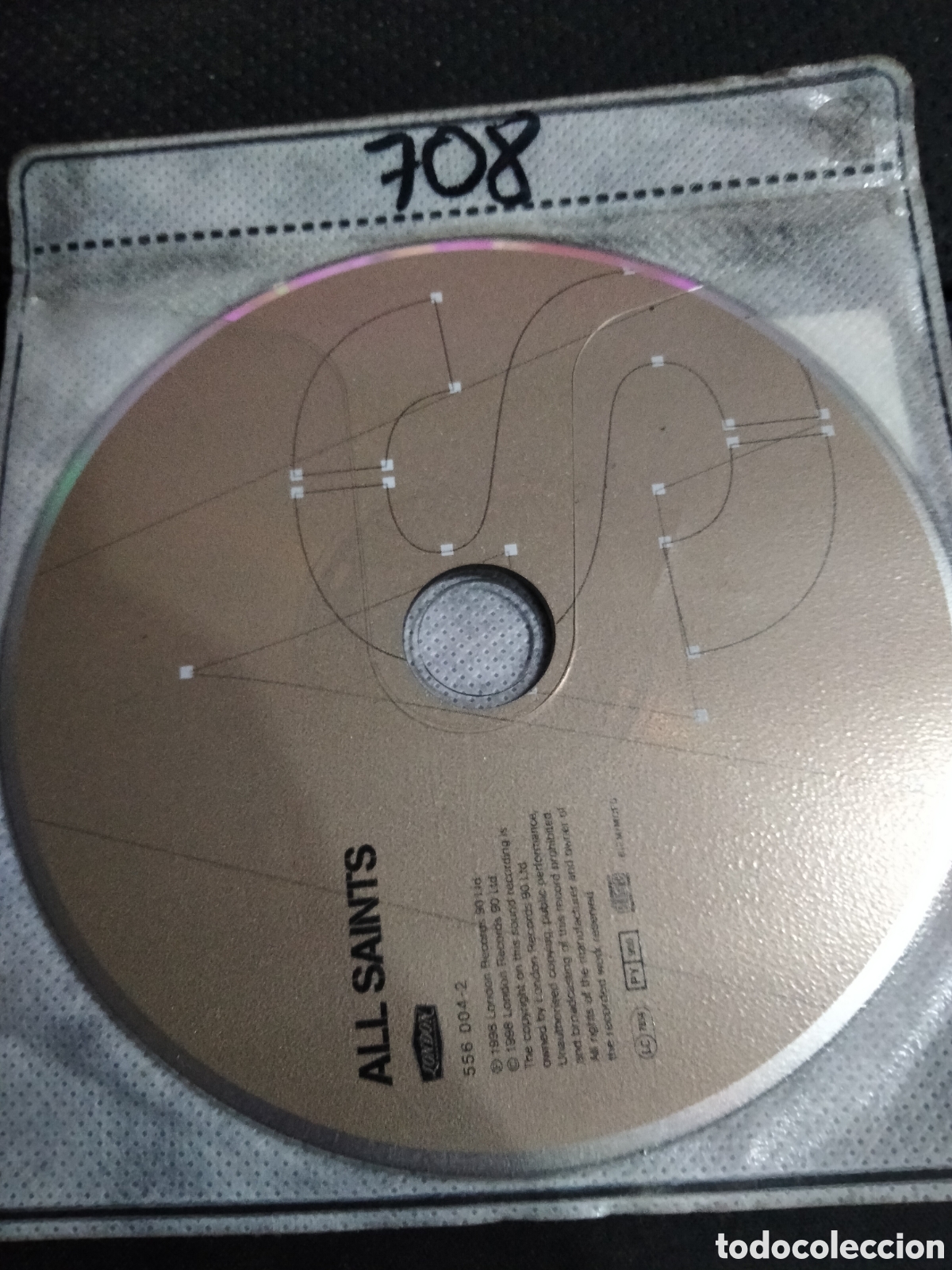 CDs de m&uacute;sica: Cd all Saints -708 (disco solo) - Foto 1
