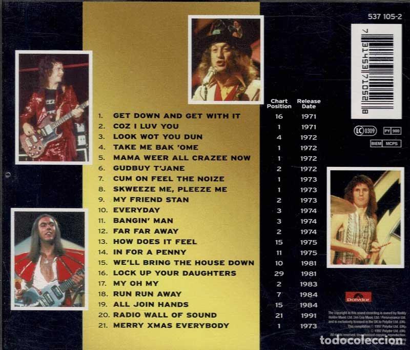 CDs de m&uacute;sica: Slade - Greatest Hits (Feel The Noize). CD - Foto 2