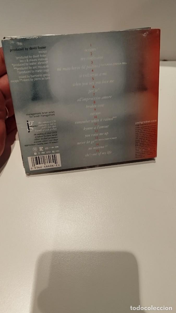 CDs de m&uacute;sica: Josh Groban &ndash; Closer. Cd edici&oacute;n limitada - Foto 4