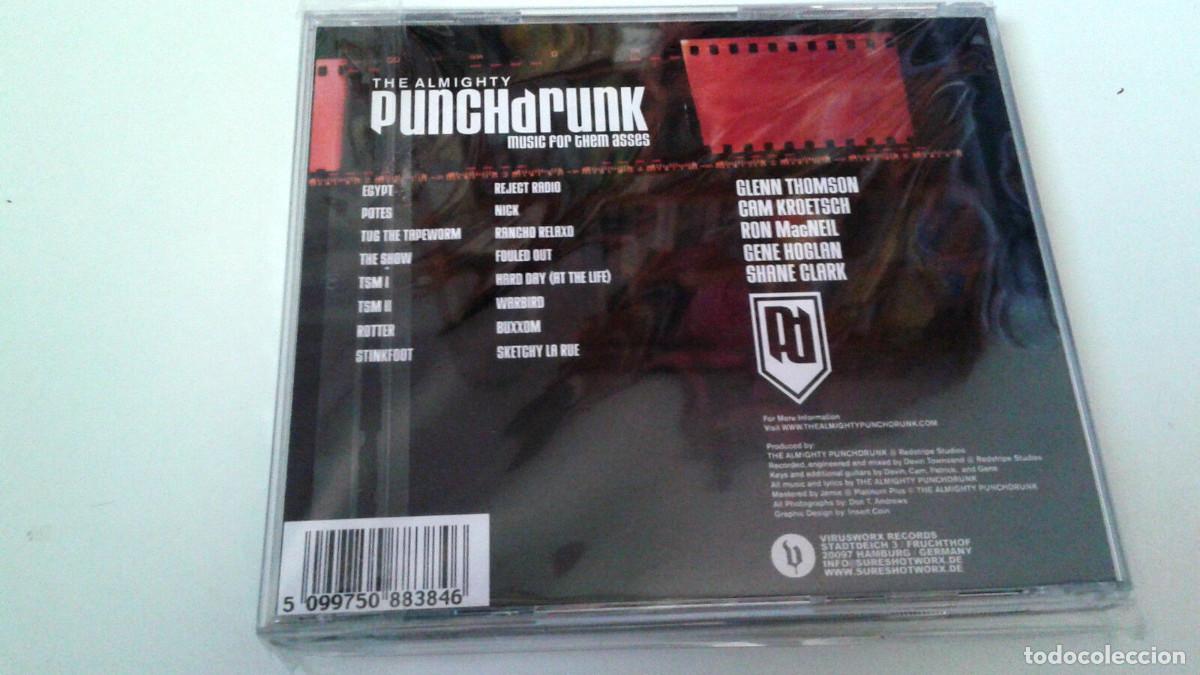 CDs de m&uacute;sica: THE ALMIGHTY &rdquo;PUNCHDRUNK&rdquo; CD 16 TRACKS COMO NUEVO - Foto 2