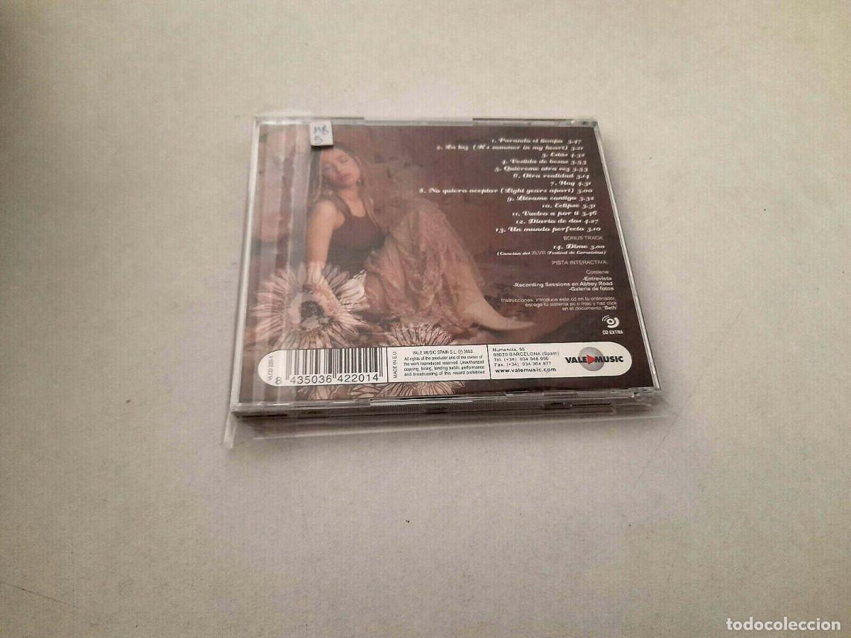 CDs de m&uacute;sica: BETH &rdquo;OTRA REALIDAD&rdquo; CD 14 TRACKS - Foto 2