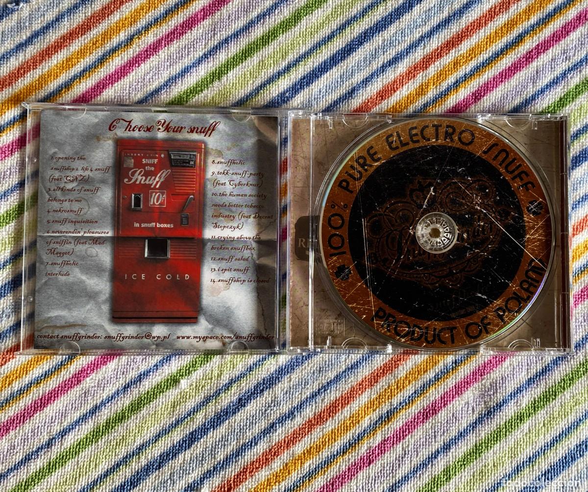 CDs de m&uacute;sica: SNUFFGRINDER - SNUFFHOLIC CD - GABBER HARDCORE TECHNO GRINDCORE - Foto 3