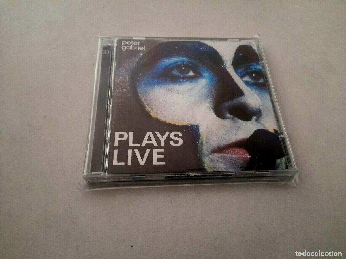 CDs de m&uacute;sica: PETER GABRIEL &rdquo;PLAYS LIVE&rdquo; 2CD 16 TRACKS - Foto 1