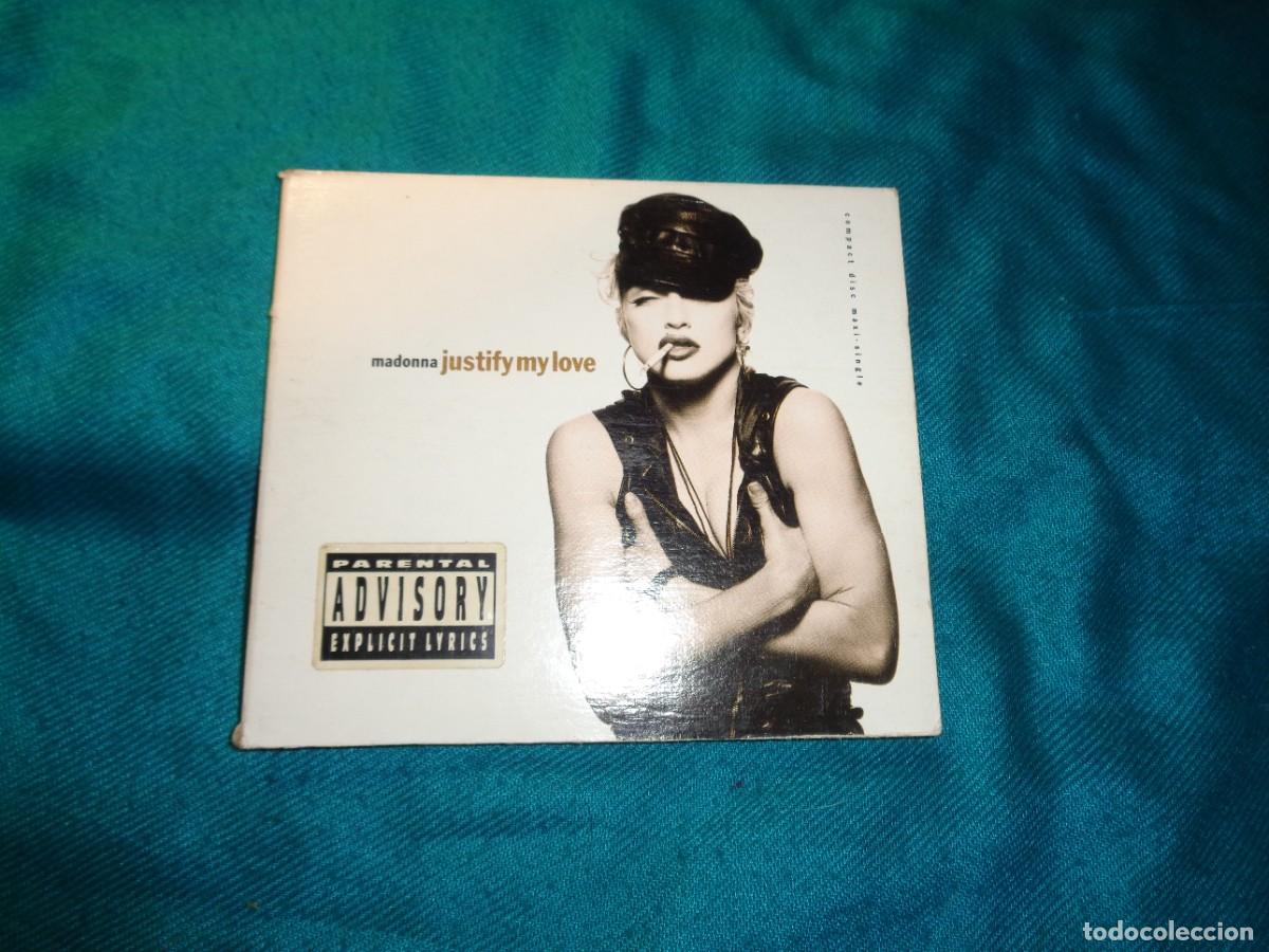 CDs de m&uacute;sica: MADONNA. JUSTIFY MY LOVE. CD MAXI DIGIPACK. IMPECABLE(#) - Foto 1
