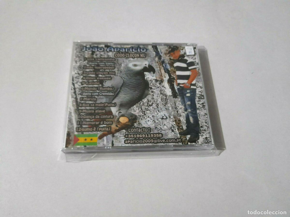 CDs de m&uacute;sica: JOAO APARICIO &rdquo;CODO CLO&Ccedil;ON MU&rdquo; CD 12 TRACKS COMO NUEVO - Foto 2