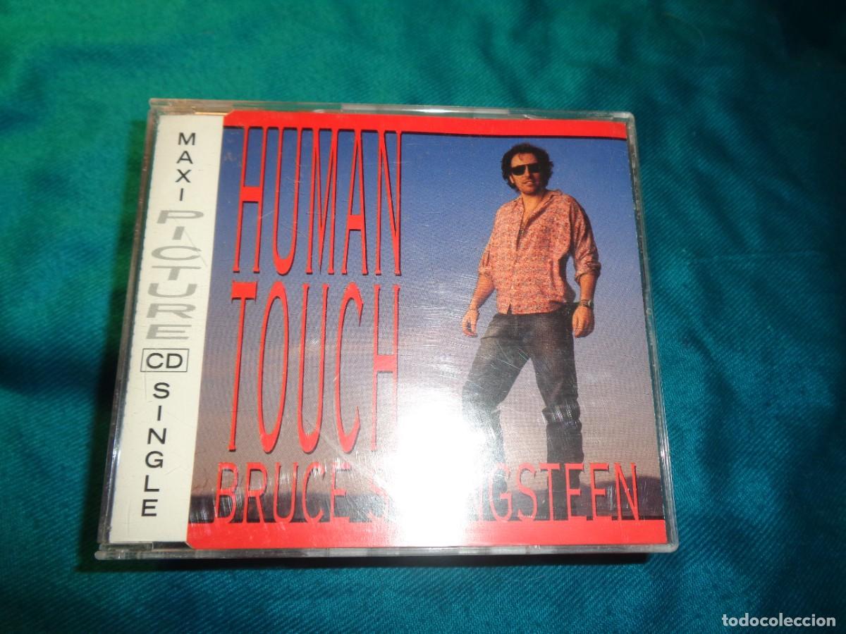 CDs de m&uacute;sica: BRUCE SPRINGSTEEN. HUMAN TOUCH. CD MAXI-SINGLE. PICTURE.(RARO)IMPECABLE(#) - Foto 1
