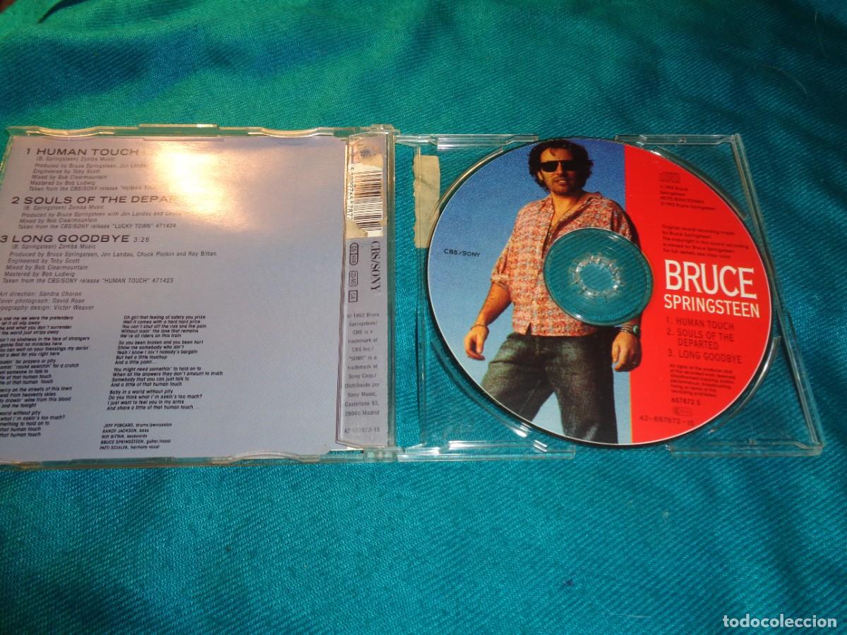 CDs de m&uacute;sica: BRUCE SPRINGSTEEN. HUMAN TOUCH. CD MAXI-SINGLE. PICTURE.(RARO)IMPECABLE(#) - Foto 2
