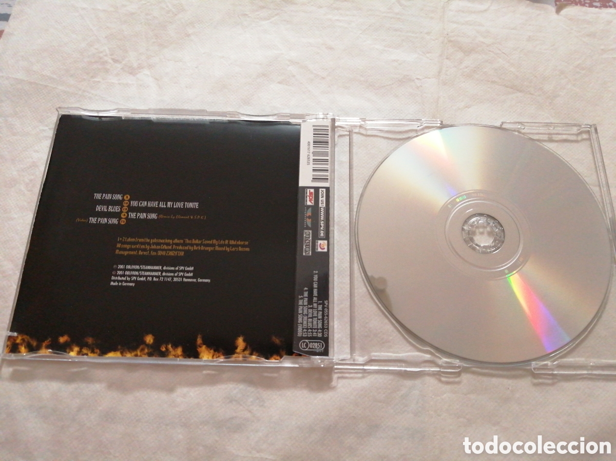 CDs de m&uacute;sica: Lucyfire. The pain song. Cd single - Foto 2