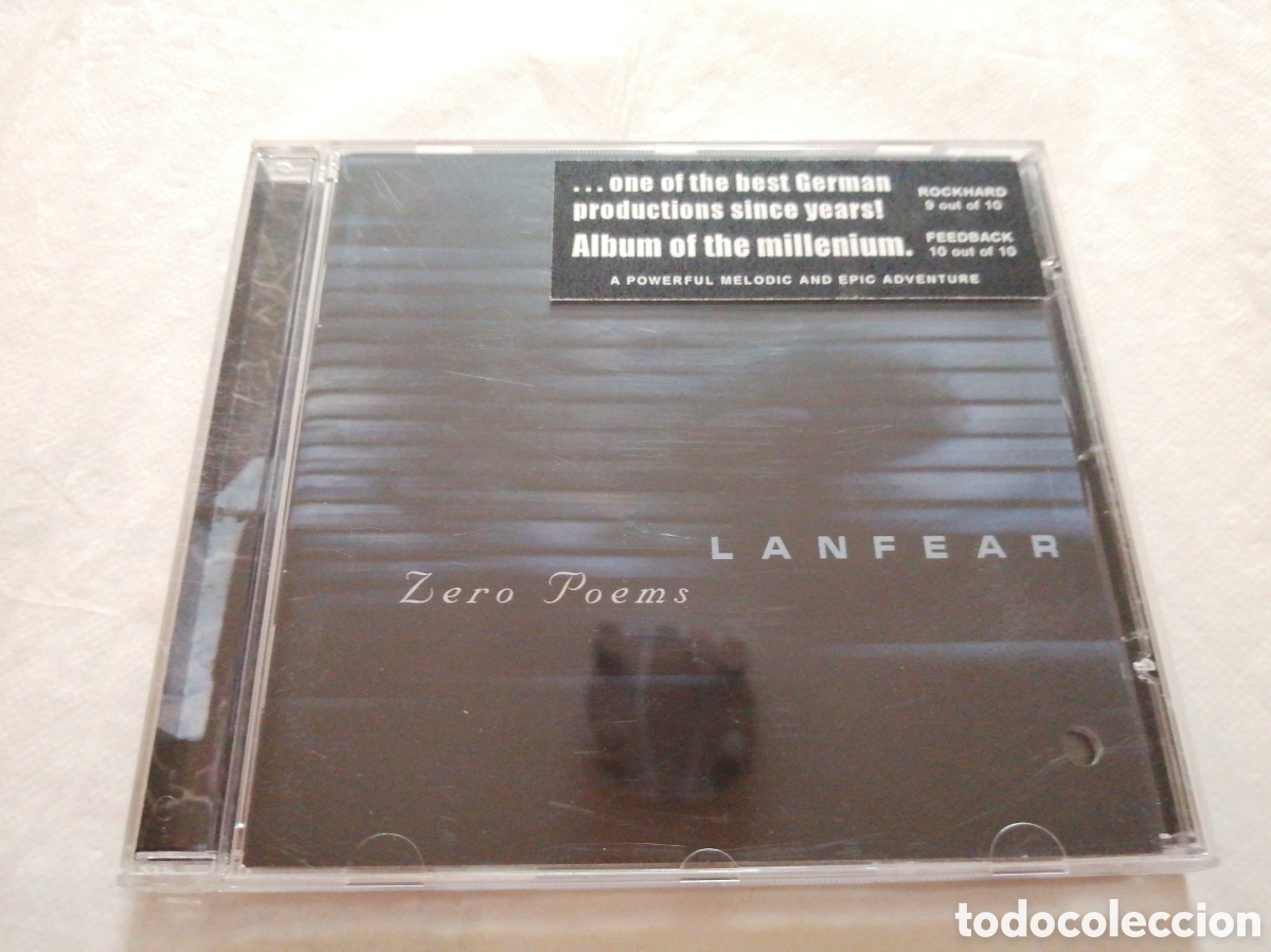 CDs de m&uacute;sica: Lanfear. Cd Zero poems. 1999 - Foto 1