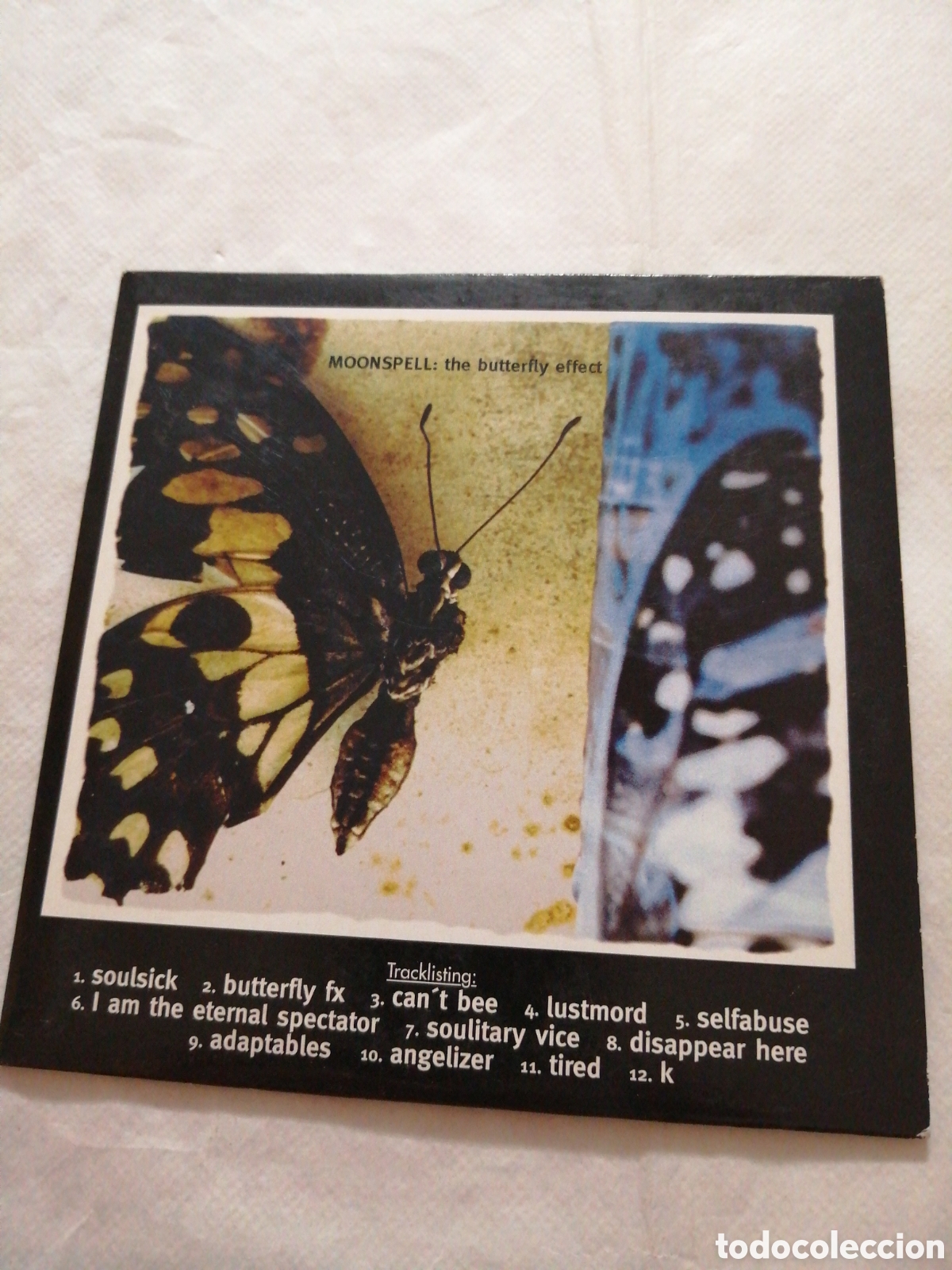 CDs de m&uacute;sica: Moonspell. The butterfly effect. Cd promocional - Foto 1
