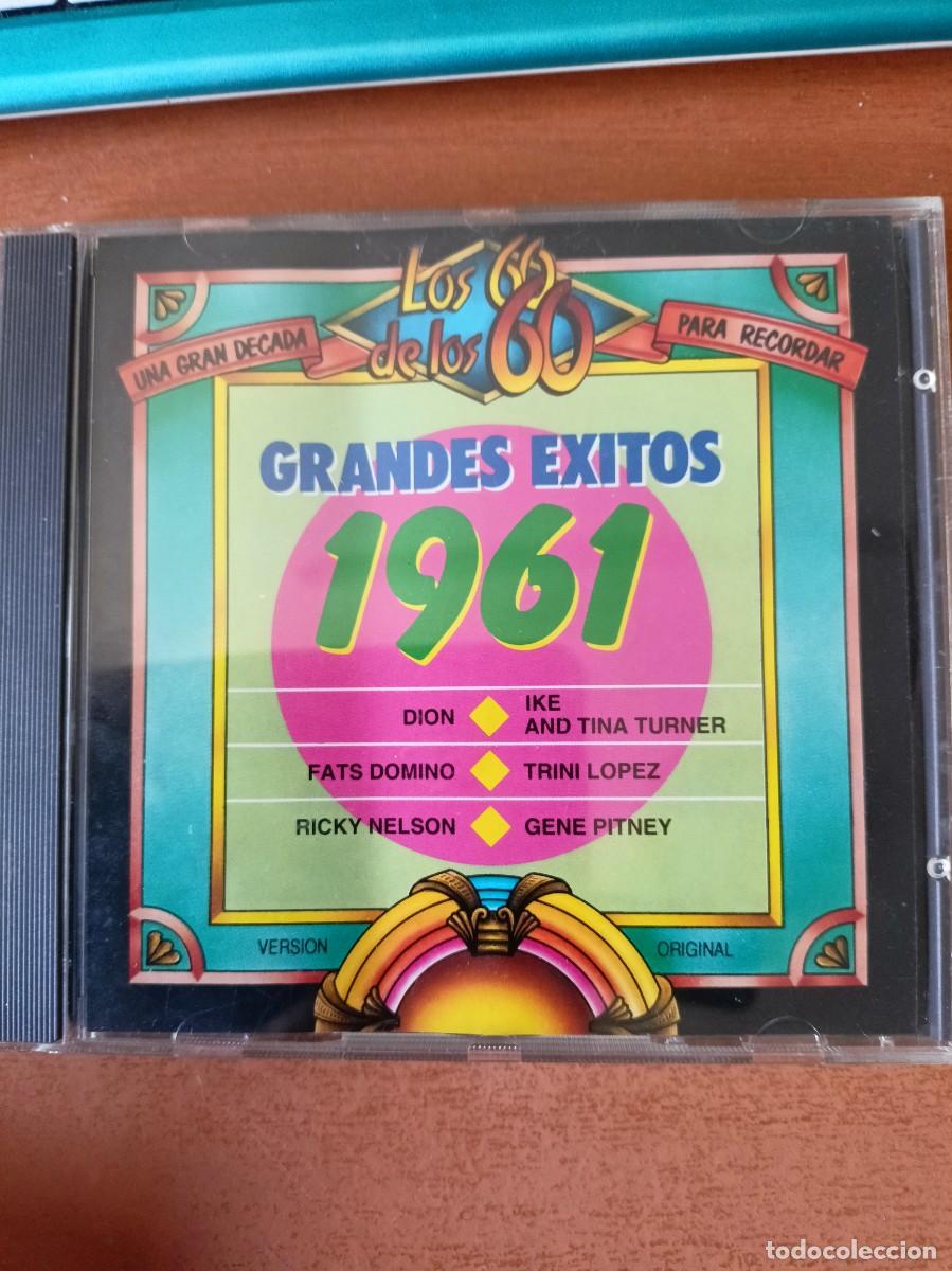 CDs de m&uacute;sica: Grandes exitos 1961 - Colecci&oacute;n los 60 de los 60 - Foto 1