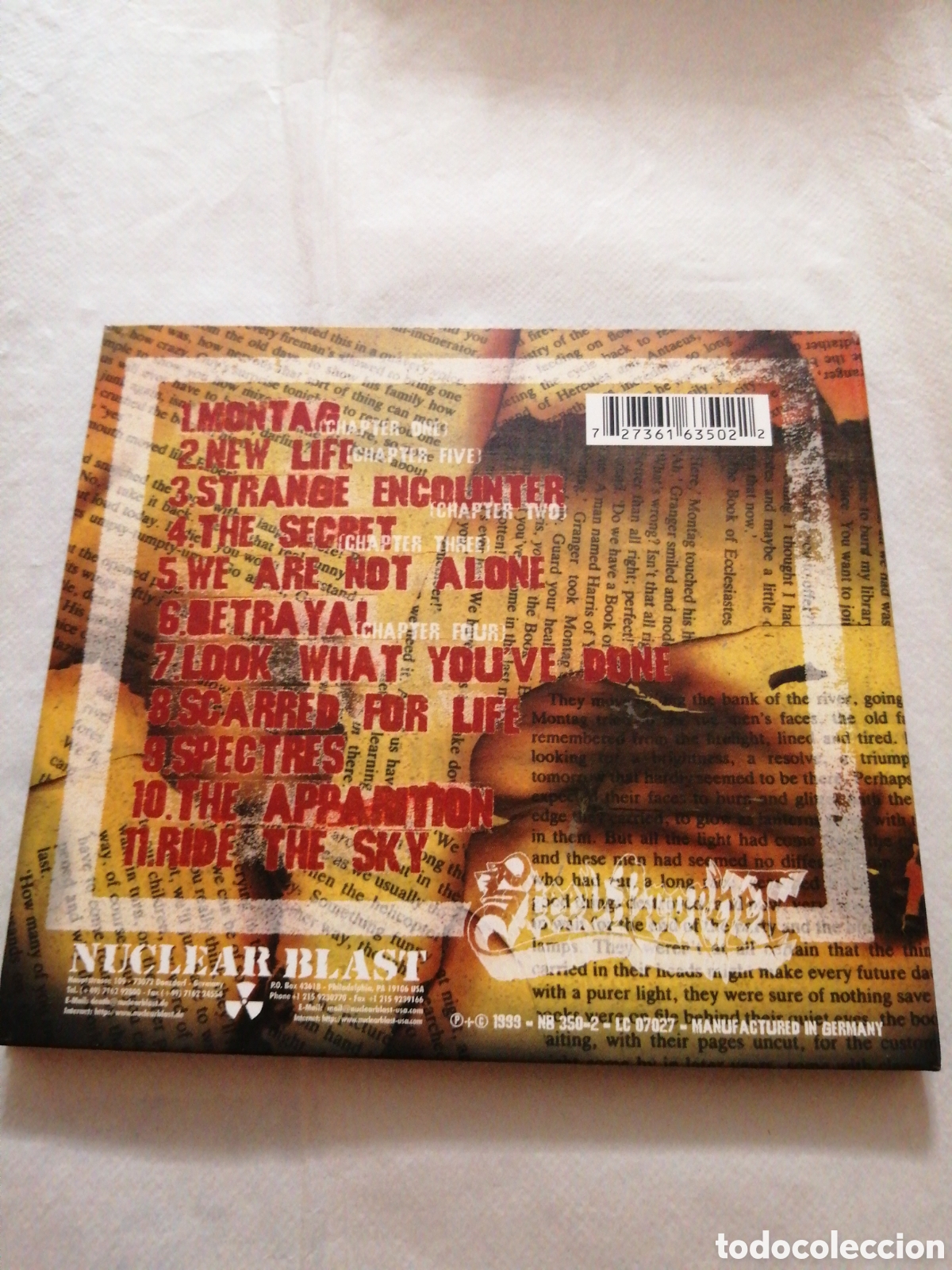 CDs de m&uacute;sica: Steel prophet. Dark hallucinations - Foto 2