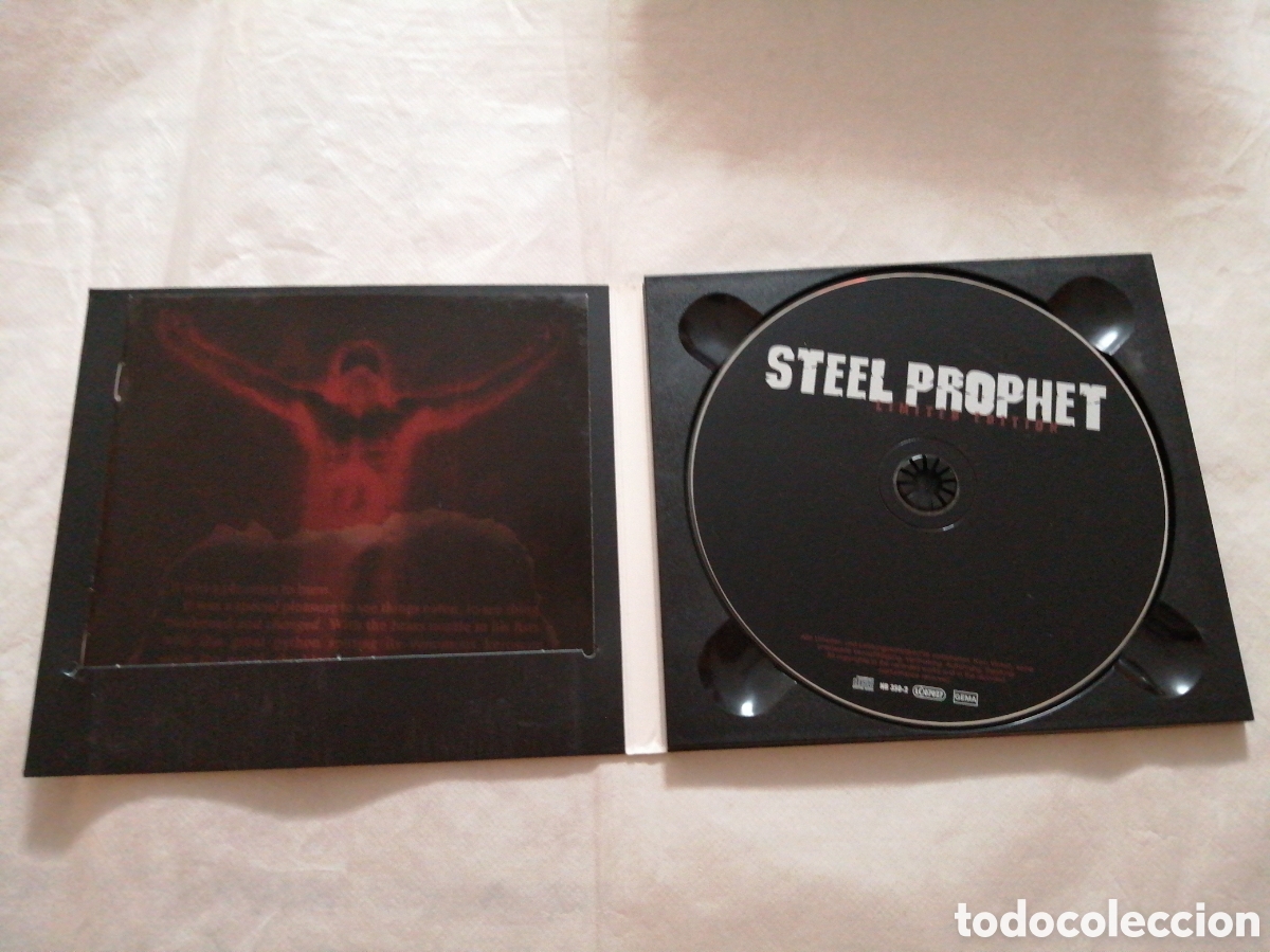 CDs de m&uacute;sica: Steel prophet. Dark hallucinations - Foto 3
