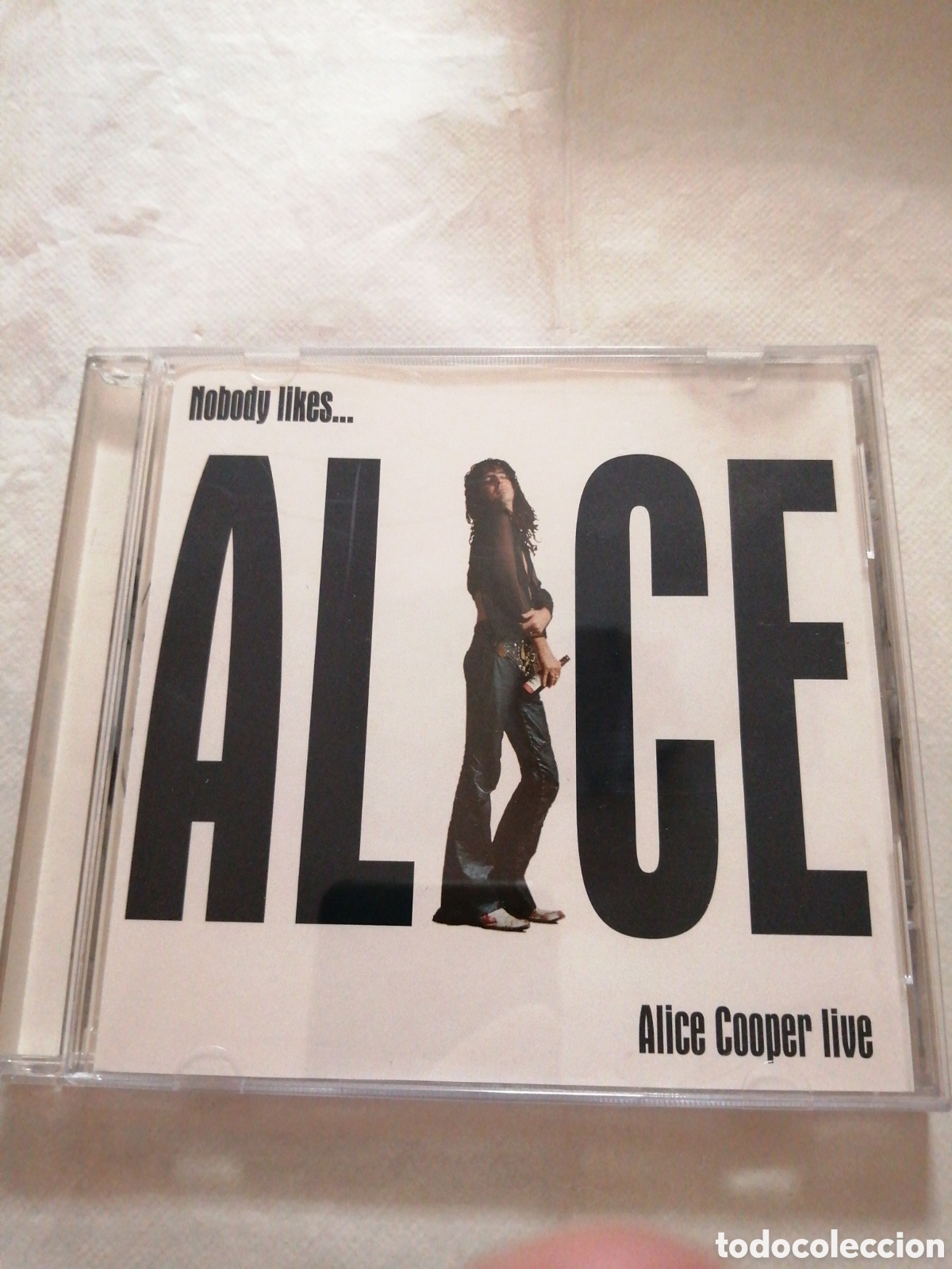 CDs de m&uacute;sica: Alice Cooper. Cd Nobody likes live - Foto 1