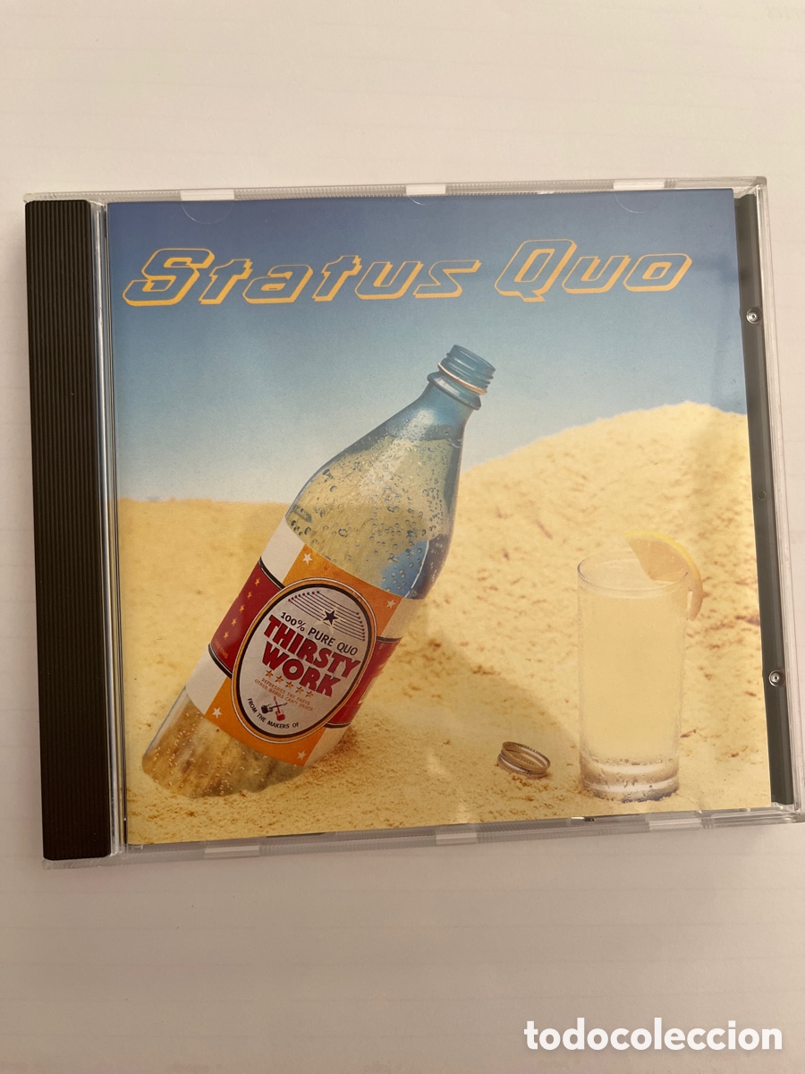 CDs de m&uacute;sica: STATUS QUO. THIRSTY WORK. CD - Foto 1