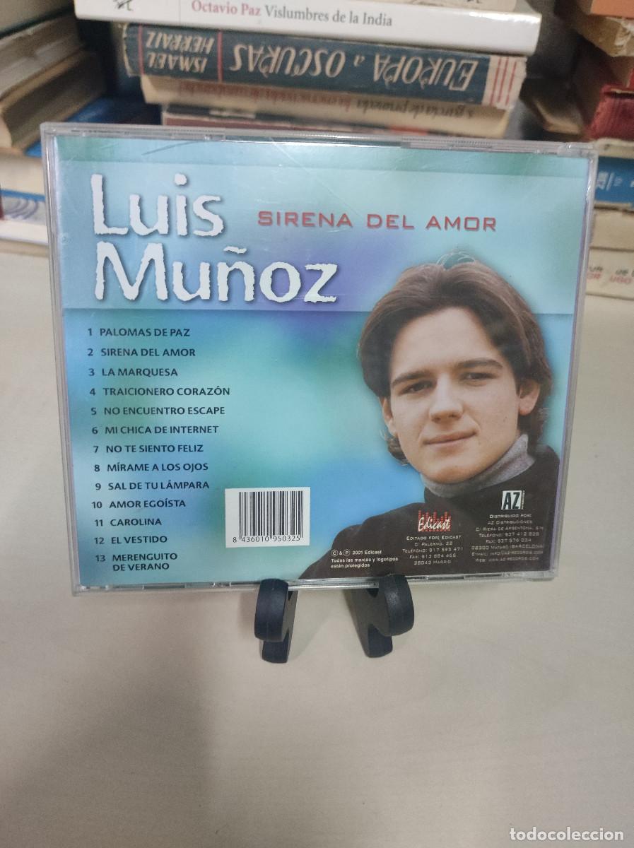 CDs de m&uacute;sica: Luis Mu&ntilde;oz &ndash; Sirena De Amor - Foto 2