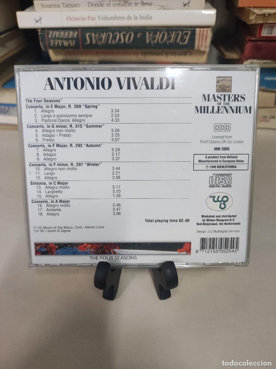 CDs de m&uacute;sica: ANTONIO VIVALDI THE FOUR SEASONS - Foto 2