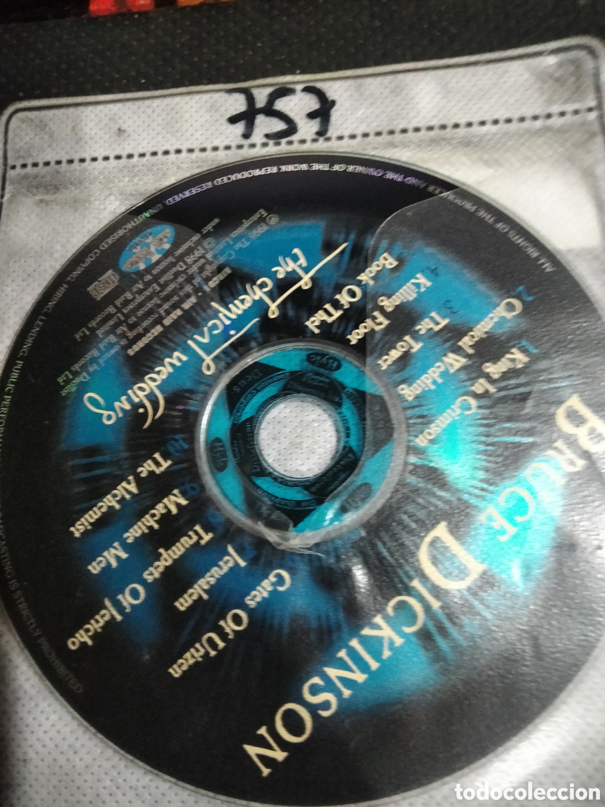 CDs de m&uacute;sica: CD Bruce dickinson -757 (disco solo) - Foto 1