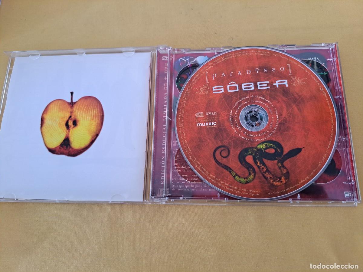 CDs de m&uacute;sica: SOBER - PARADYSSO (CD+DVD) - MUXXIC RECORDS 2002 - CD - Foto 2