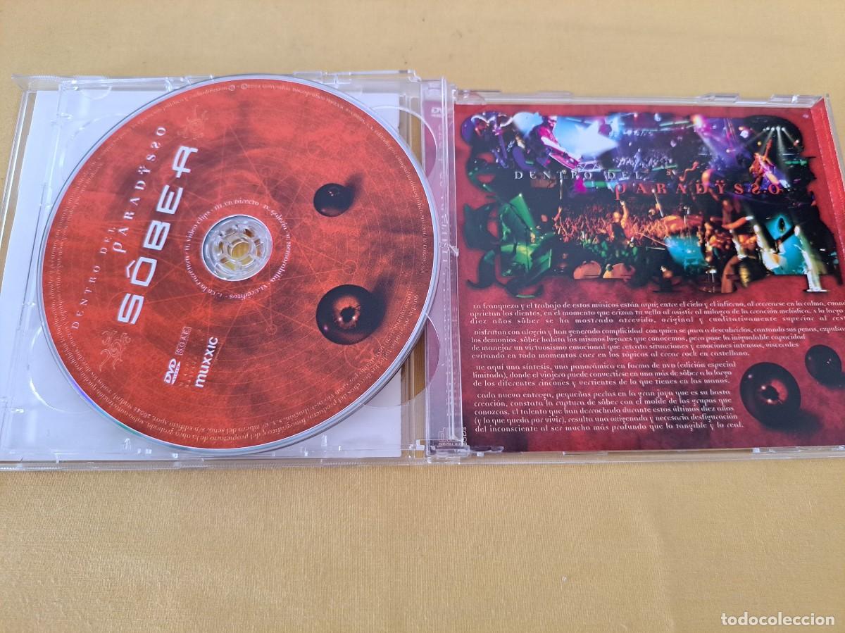 CDs de m&uacute;sica: SOBER - PARADYSSO (CD+DVD) - MUXXIC RECORDS 2002 - CD - Foto 3