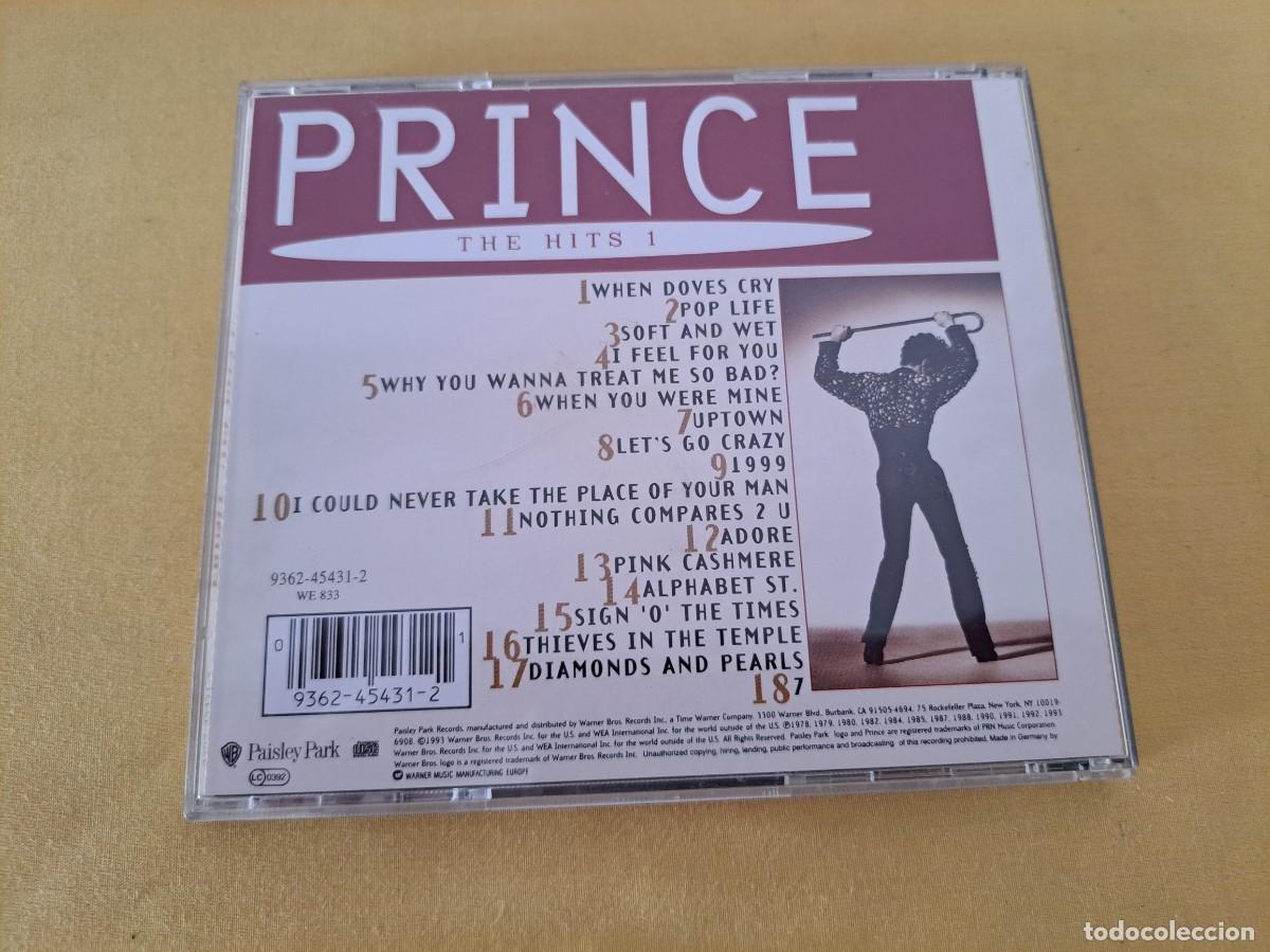 CDs de m&uacute;sica: PRINCE - THE HITS 1 - WARNER 1993 - CD - Foto 3