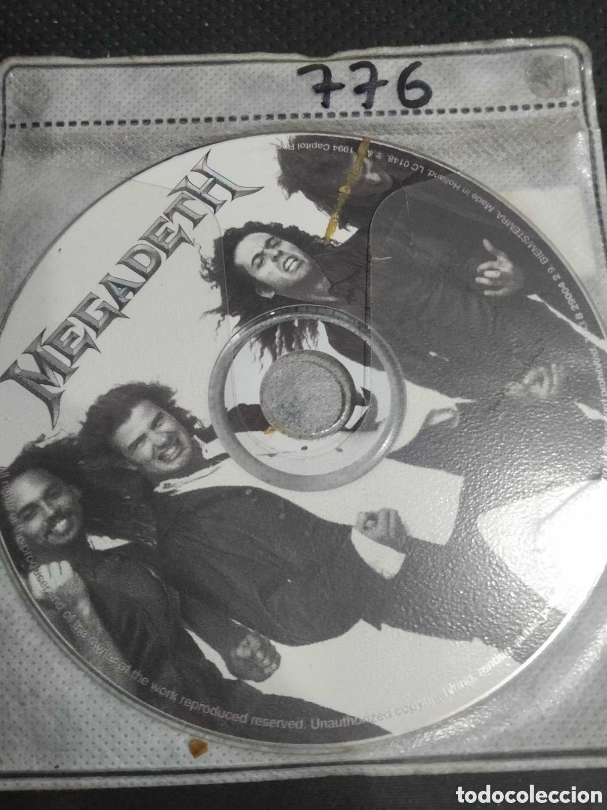 CDs de m&uacute;sica: CD Megadeth -776 (disco solo) - Foto 1
