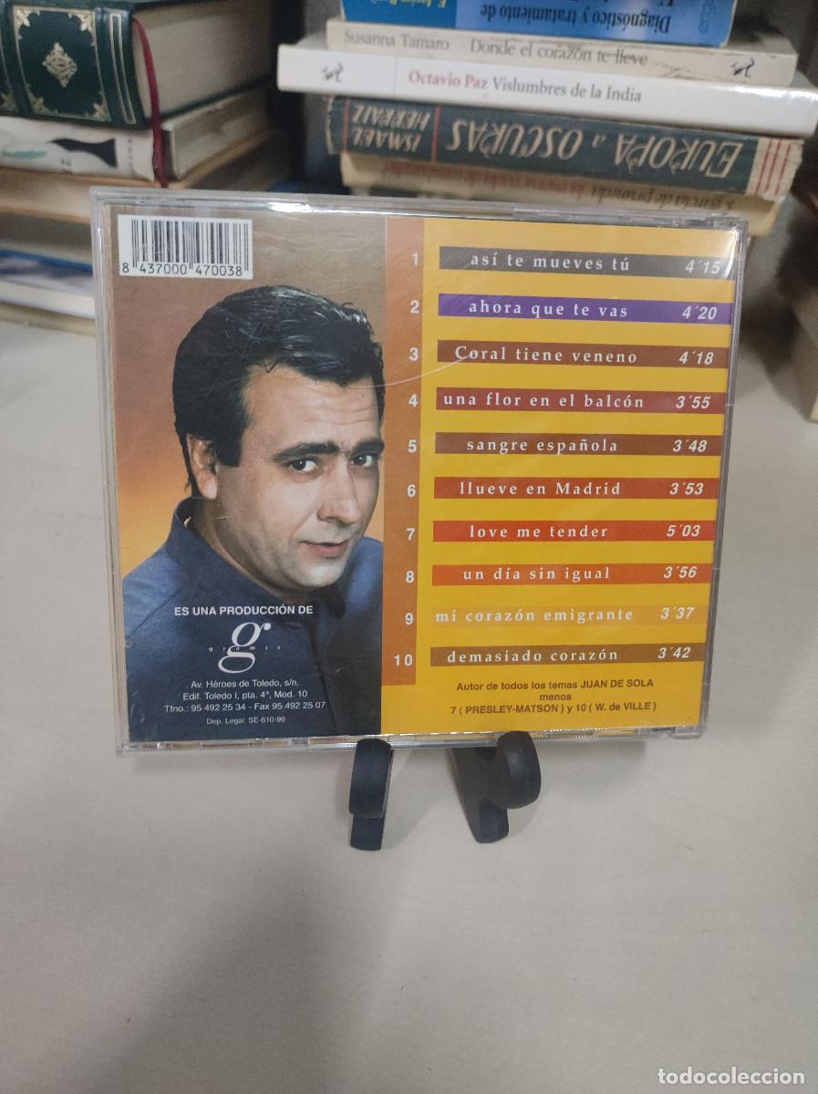 CDs de m&uacute;sica: JUAN DE SOLA AHORA QUE TE VAS CD - Foto 2