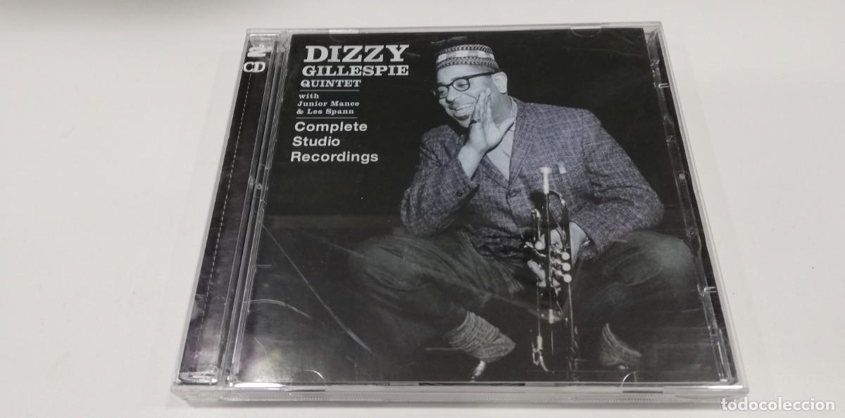 CDs de m&uacute;sica: COL19-Dizzy Gillespie Quintet - Complete Studio Recordings (2xCD, Comp, RM) - Foto 1