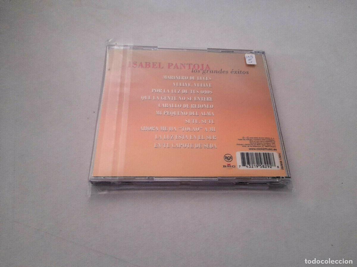CDs de m&uacute;sica: ISABEL PANTOJA &rdquo;LOS GRANDES EXITOS&rdquo; CD 10 TRACKS - Foto 2